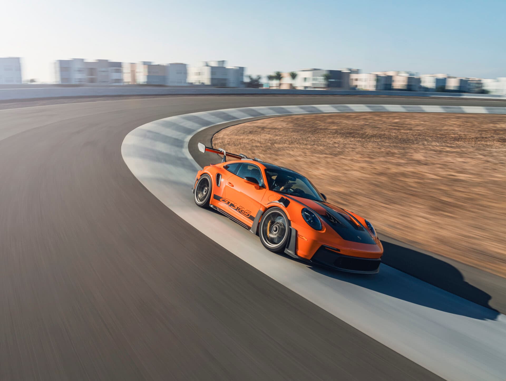 Porsche 911 on track